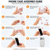 Magnetic Transparent Phone Case for Iphone 18 Pro Max/18 Pro 17 16 15 14,Compatible with Magsafe, 3-Layer Durable Dual Layer Transparent Magnetic Phone Cases, Heavy Duty Shockproof and Anti-Drop Protective Cover