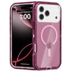 Magnetic Transparent Phone Case for Iphone 18 Pro Max/18 Pro 17 16 15 14,Compatible with Magsafe, 3-Layer Durable Dual Layer Transparent Magnetic Phone Cases, Heavy Duty Shockproof and Anti-Drop Protective Cover